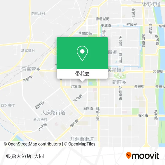 银鼎大酒店地图