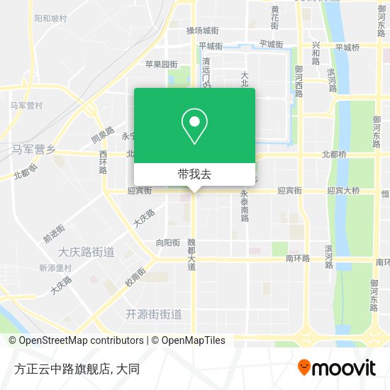 方正云中路旗舰店地图