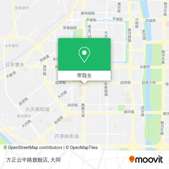 方正云中路旗舰店地图