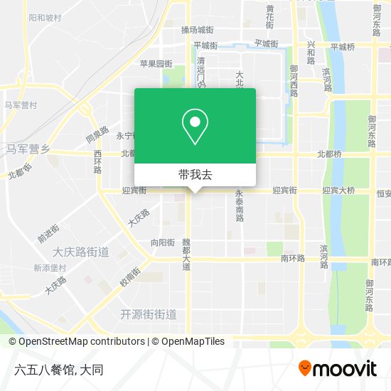 六五八餐馆地图