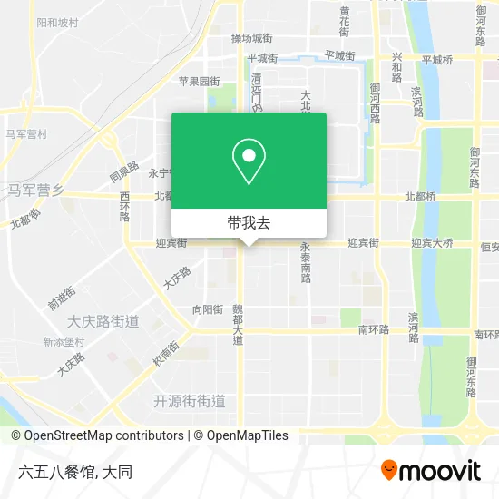 六五八餐馆地图