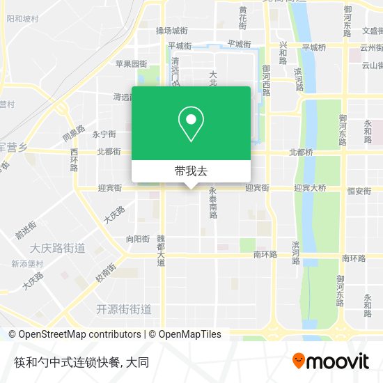筷和勺中式连锁快餐地图
