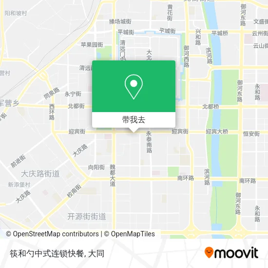 筷和勺中式连锁快餐地图