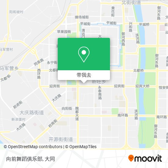 向前舞蹈俱乐部地图