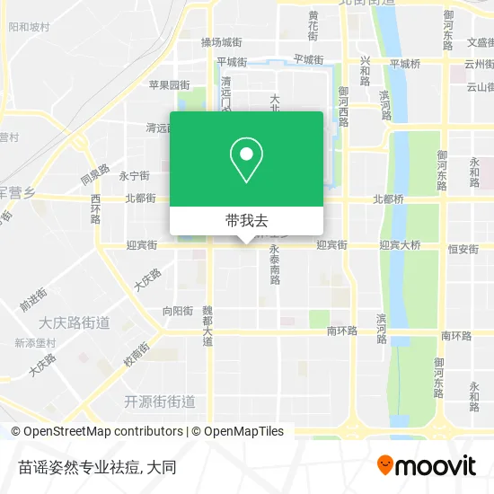 苗谣姿然专业祛痘地图