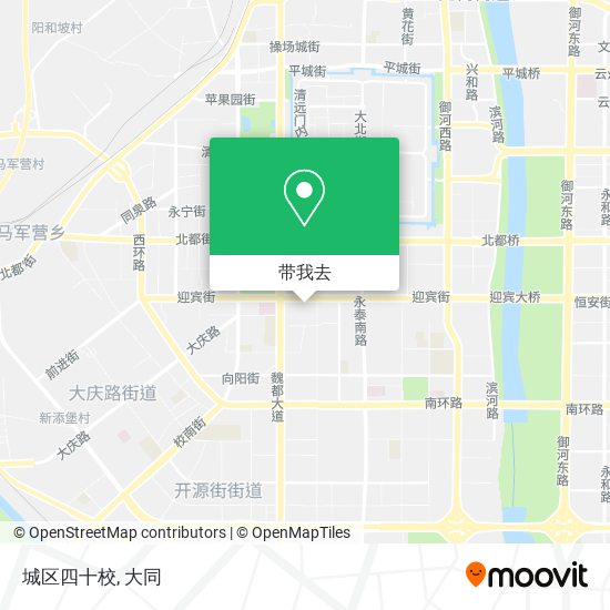 城区四十校地图