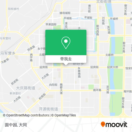 圆中园地图