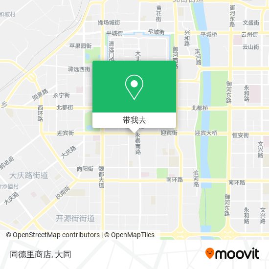 同德里商店地图