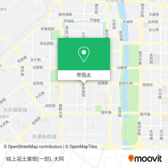锦上花土菜馆(一部)地图