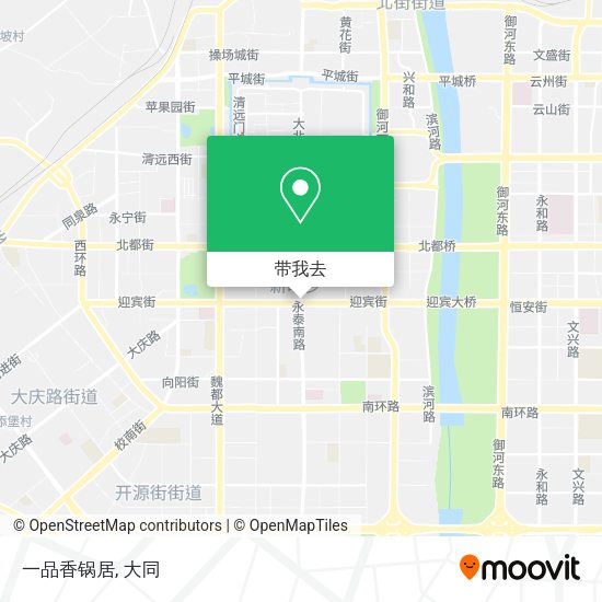 一品香锅居地图