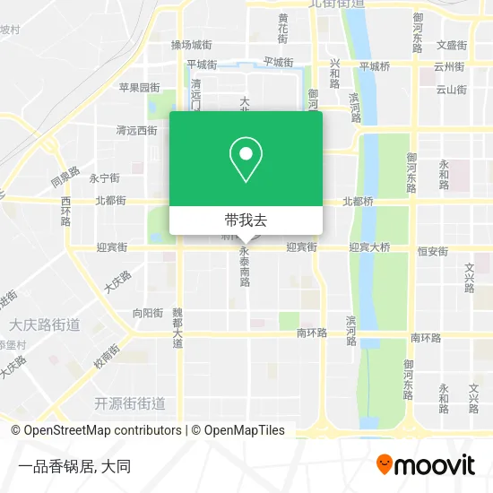 一品香锅居地图
