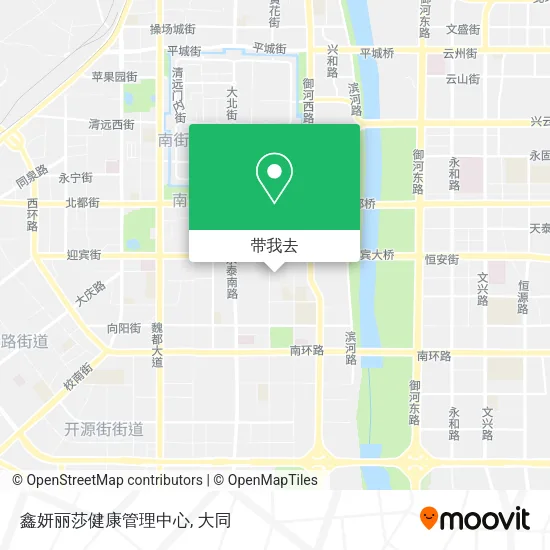 鑫妍丽莎健康管理中心地图