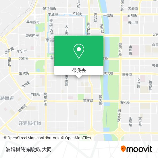 波姆树纯冻酸奶地图