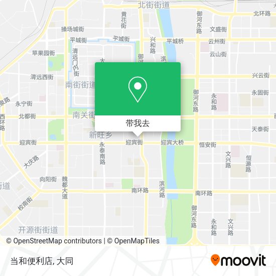 当和便利店地图