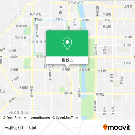 当和便利店地图