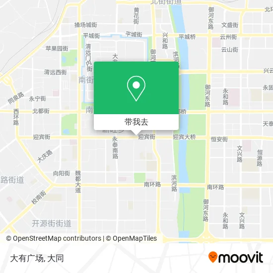 大有广场地图
