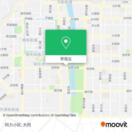 同力小区地图