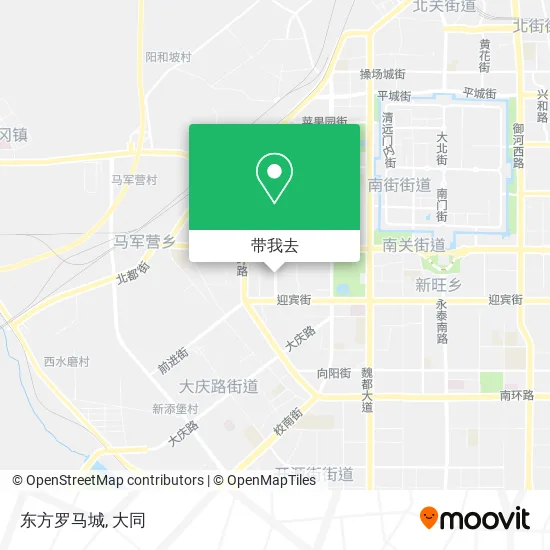 东方罗马城地图