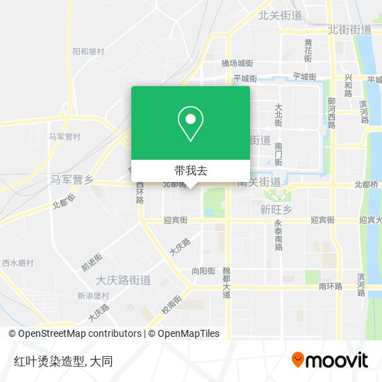 红叶烫染造型地图