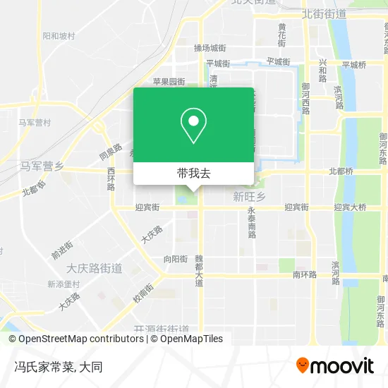 冯氏家常菜地图