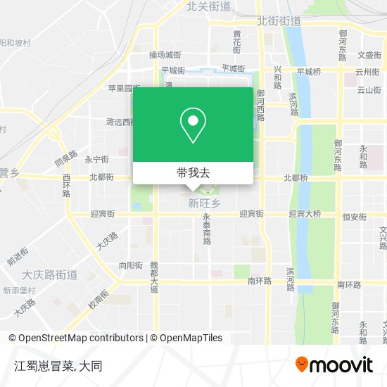江蜀崽冒菜地图