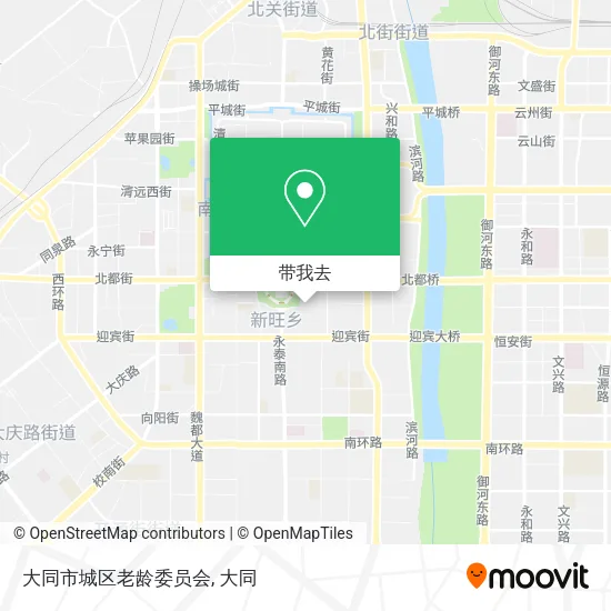 大同市城区老龄委员会地图