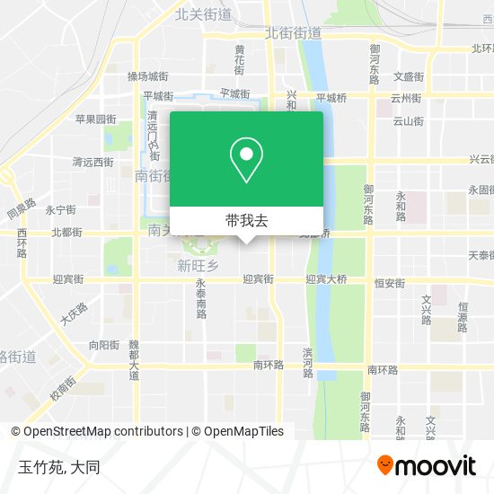 玉竹苑地图