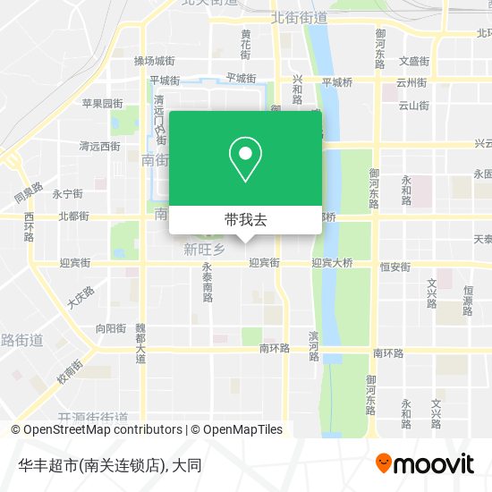 华丰超市(南关连锁店)地图