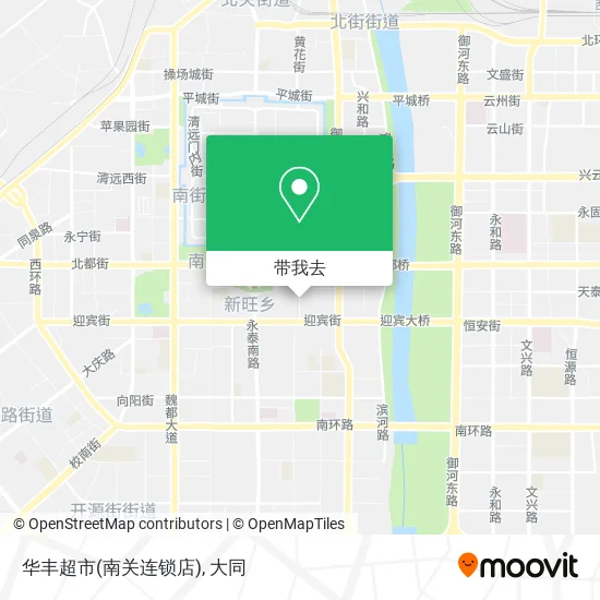 华丰超市(南关连锁店)地图