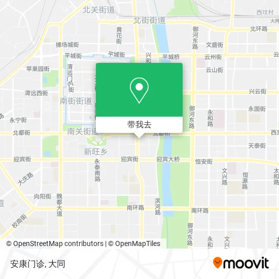 安康门诊地图