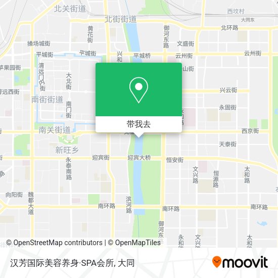 汉芳国际美容养身·SPA会所地图