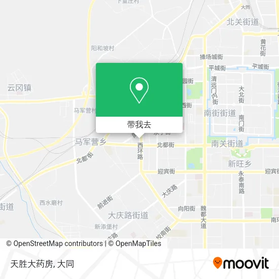 天胜大药房地图