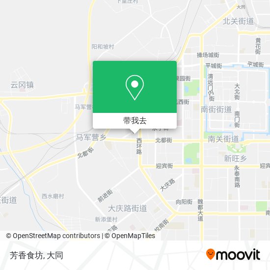 芳香食坊地图