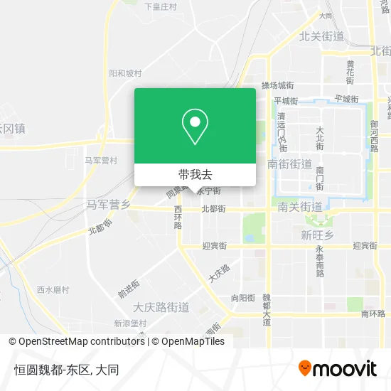 恒圆魏都-东区地图