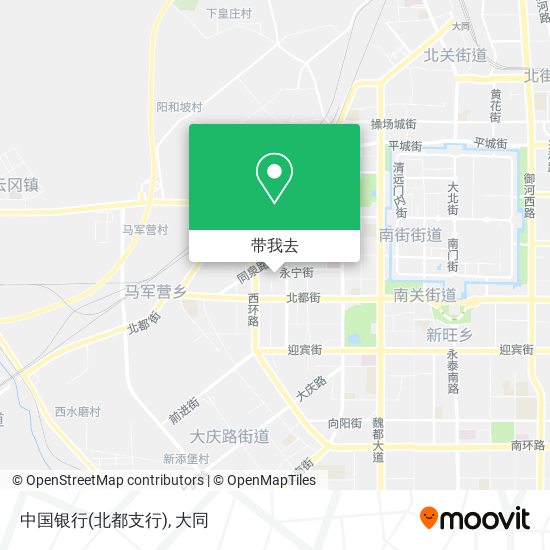 中国银行(北都支行)地图