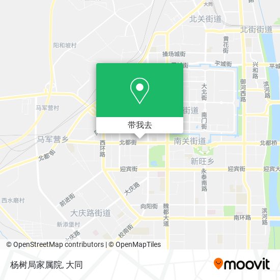 杨树局家属院地图