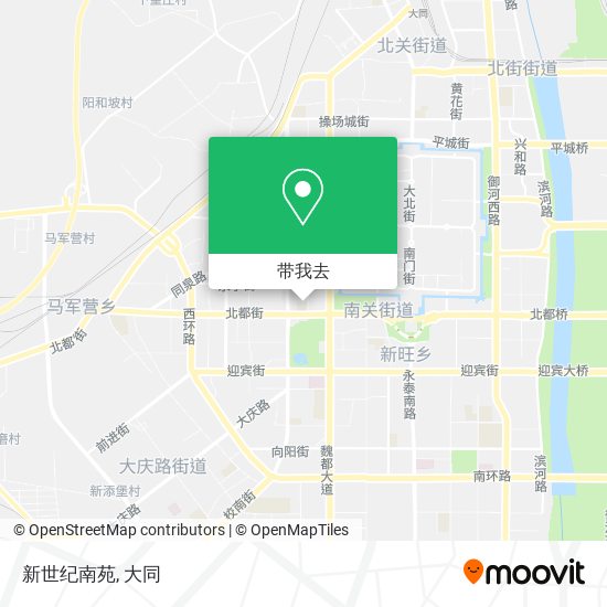 新世纪南苑地图