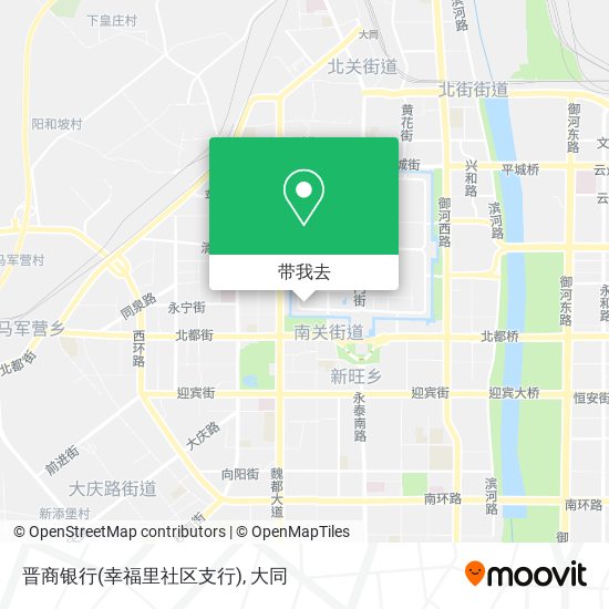 晋商银行(幸福里社区支行)地图