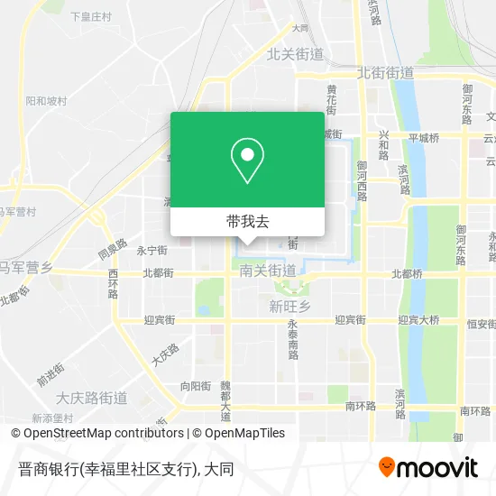 晋商银行(幸福里社区支行)地图