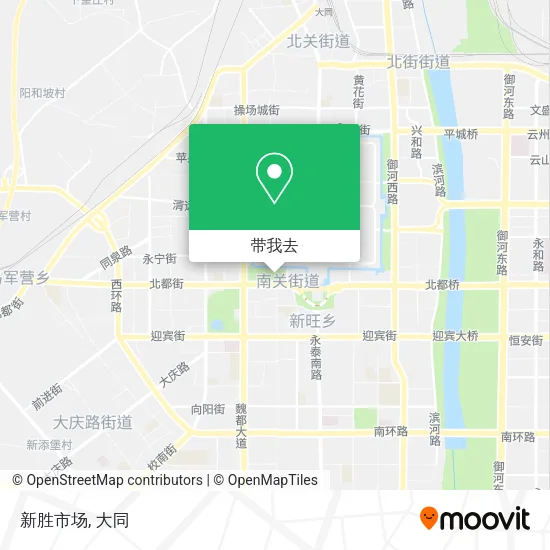 新胜市场地图