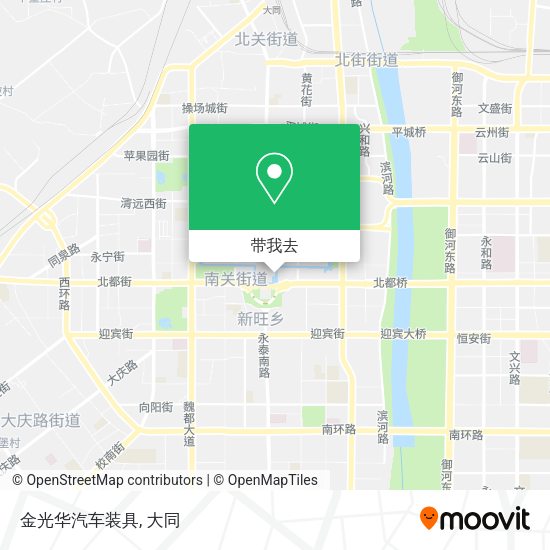 金光华汽车装具地图