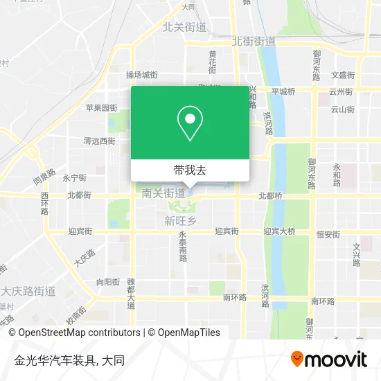 金光华汽车装具地图