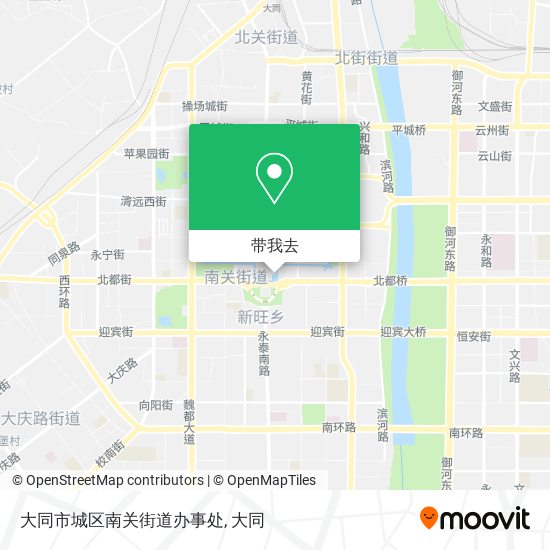 大同市城区南关街道办事处地图