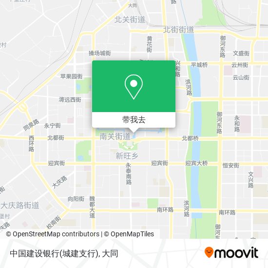 中国建设银行(城建支行)地图