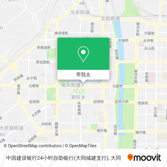 中国建设银行24小时自助银行(大同城建支行)地图