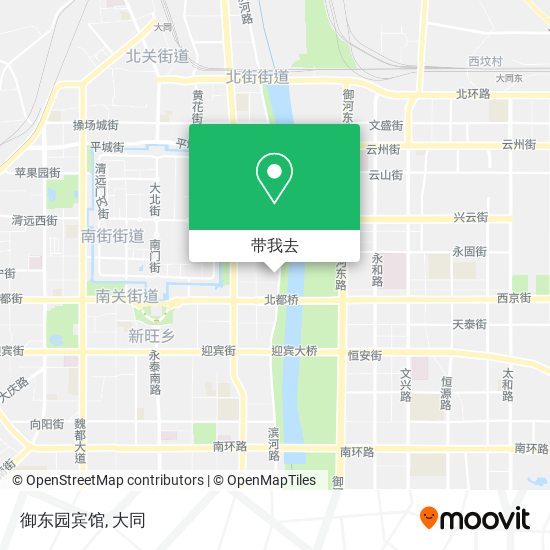 御东园宾馆地图