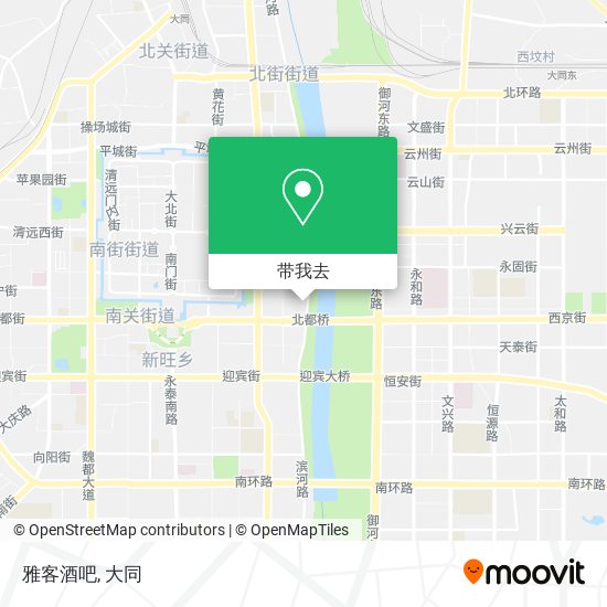 雅客酒吧地图