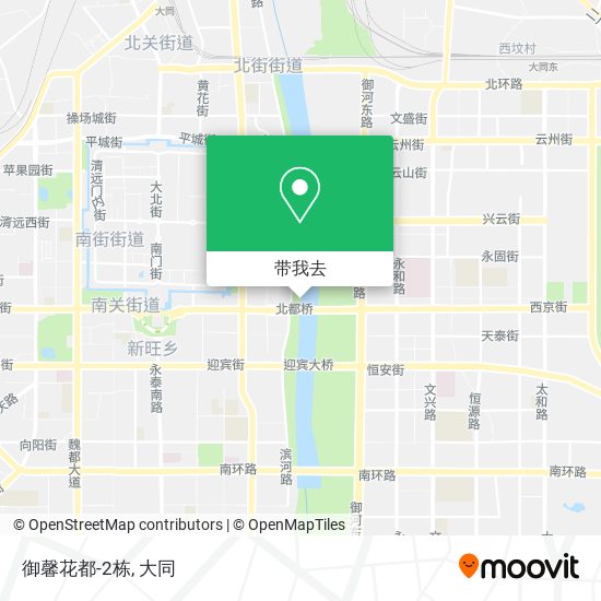 御馨花都-2栋地图