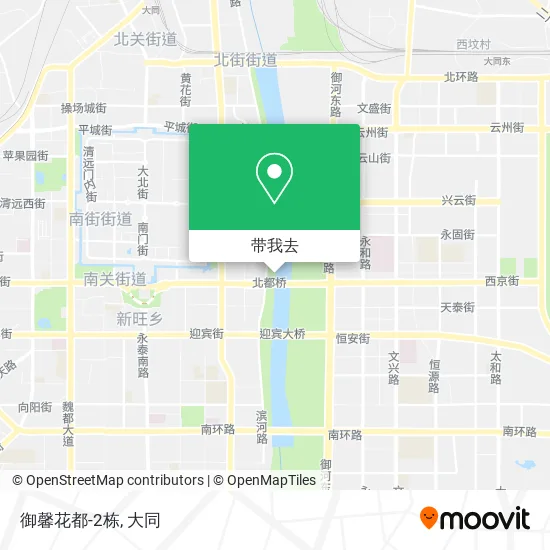 御馨花都-2栋地图