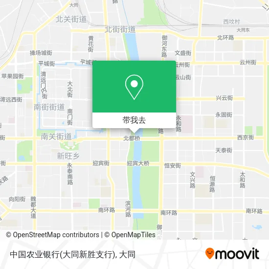 中国农业银行(大同新胜支行)地图